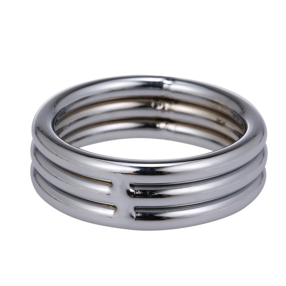 Inel de Penis Metalic Triple Power Passion Labs, #3, Erotic24.ro