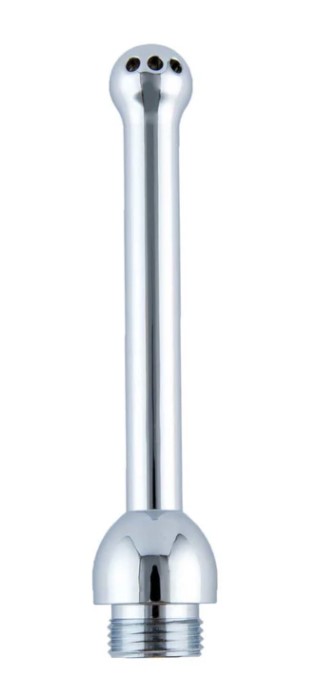 Cap de Dus Metalic Slim cu Filet 13 cm Mokko Toys, #1, Erotic24.ro