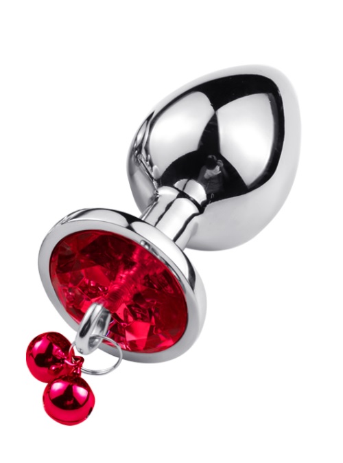 Set Dop Anal Large Ring My Bells Cristal Rosu si Lesa Mokko Toys, #2, Erotic24.ro