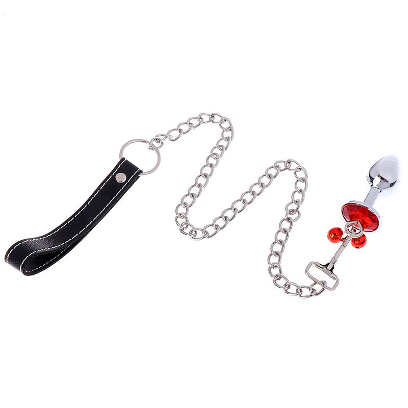 Set Dop Anal Large Ring My Bells Cristal Rosu si Lesa Mokko Toys, #1, Erotic24.ro