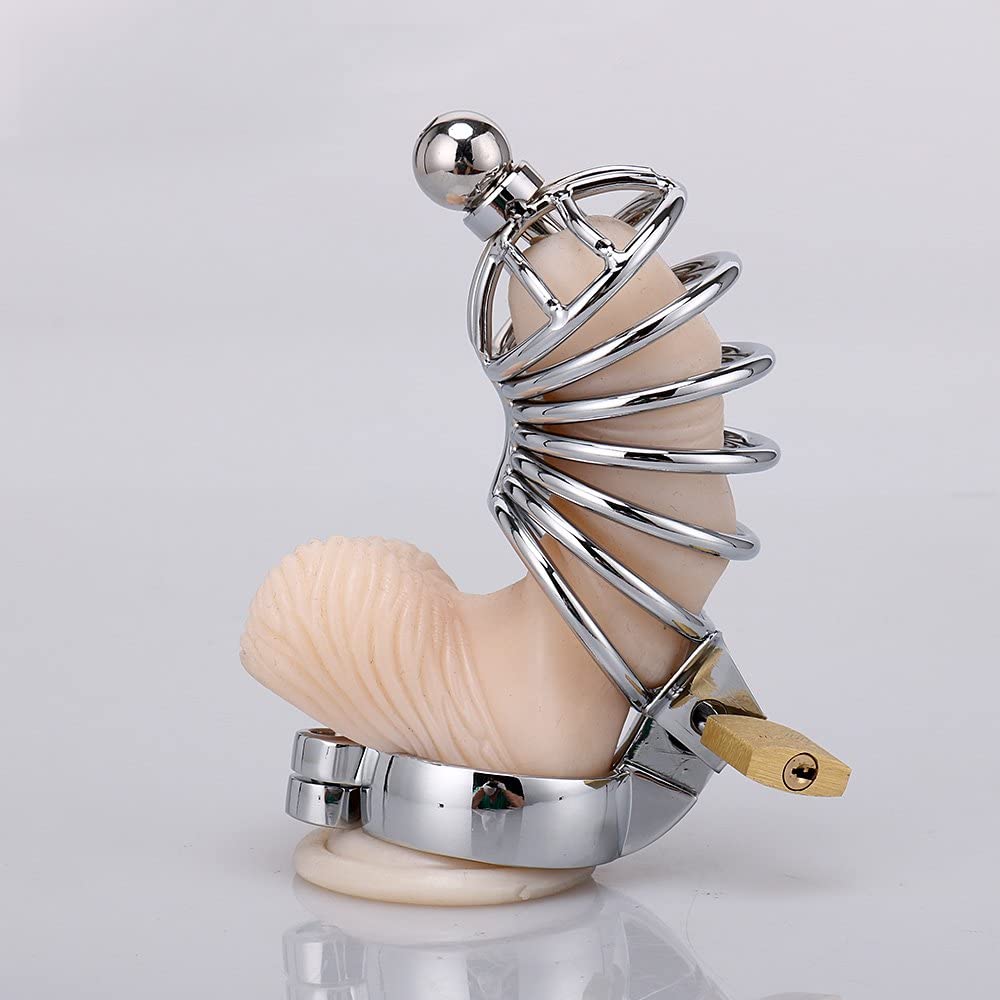 Cusca de Castitate cu Dilatator Uretral Torture Guilty Toys, #2, Erotic24.ro