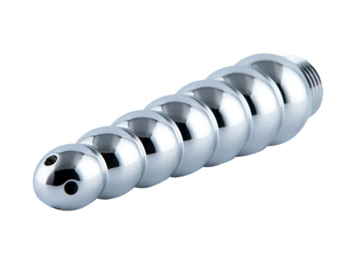 Cap de Dus Metalic Mini Beaded Guilty Toys, Nr. 2, Erotic24.ro