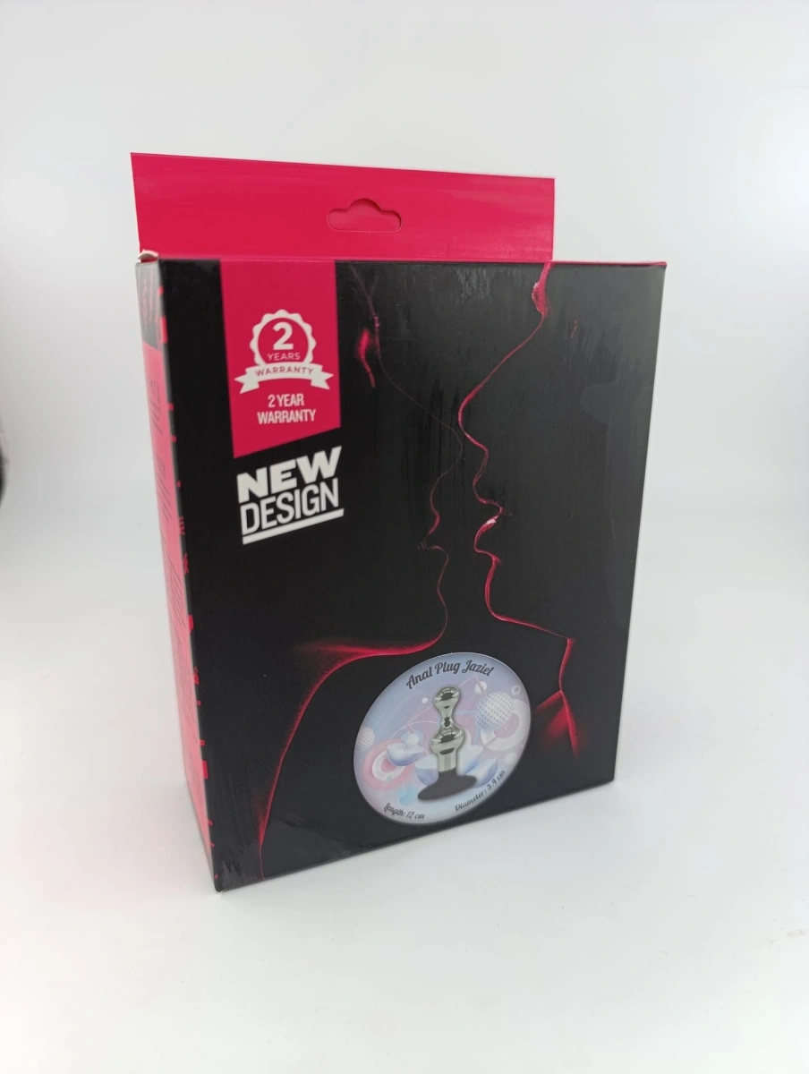 Dop Anal Metalic Jaziel Baza Silicon 12 cm Guilty Toys, #3, Erotic24.ro
