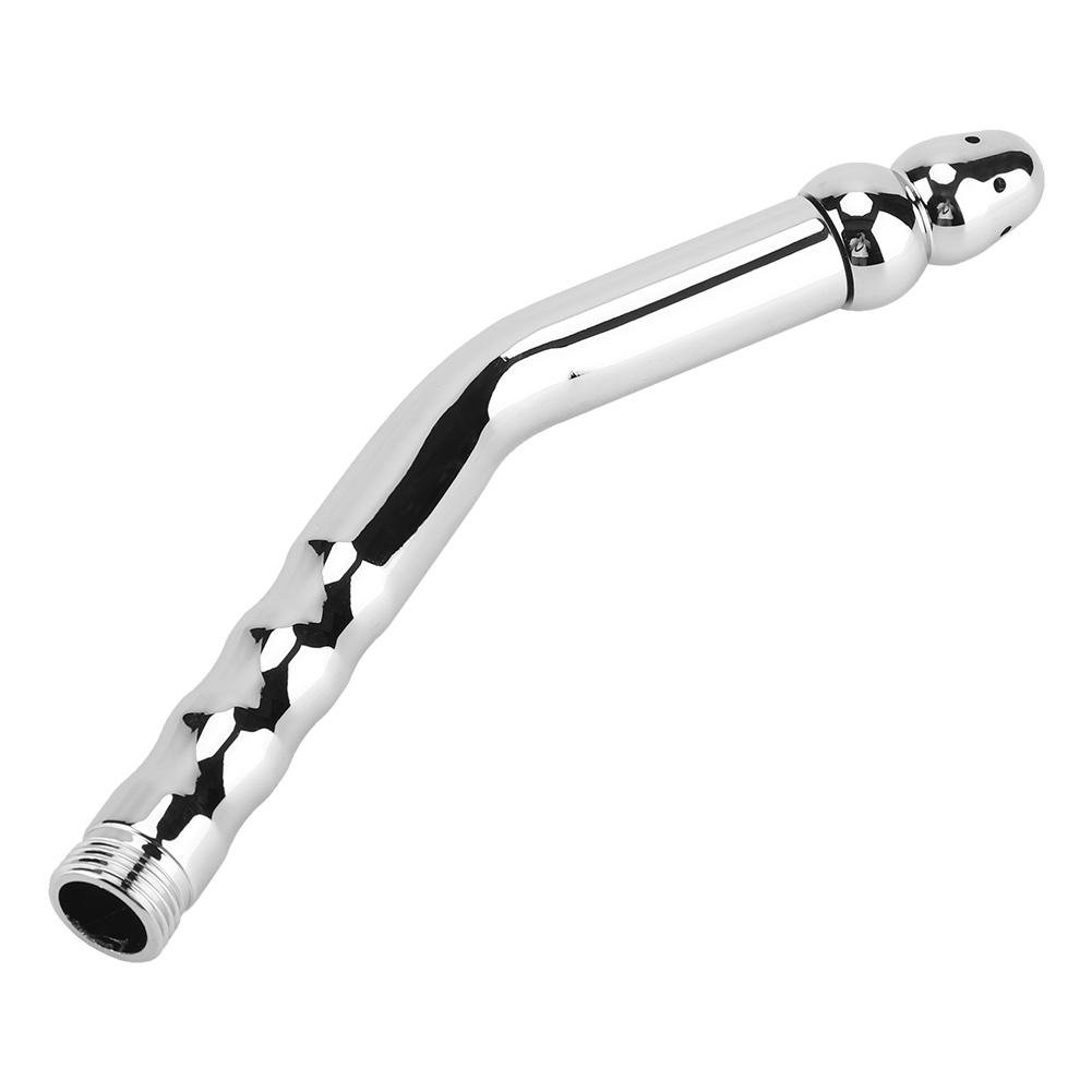 Irigator Curvy cu 3 Capete de Schimb, Metal, Guilty Toys, Nr. 4, Erotic24.ro