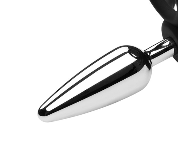 Inel de Penis Dublu cu Dop Anal Metalic Guilty Toys, #4, Erotic24.ro