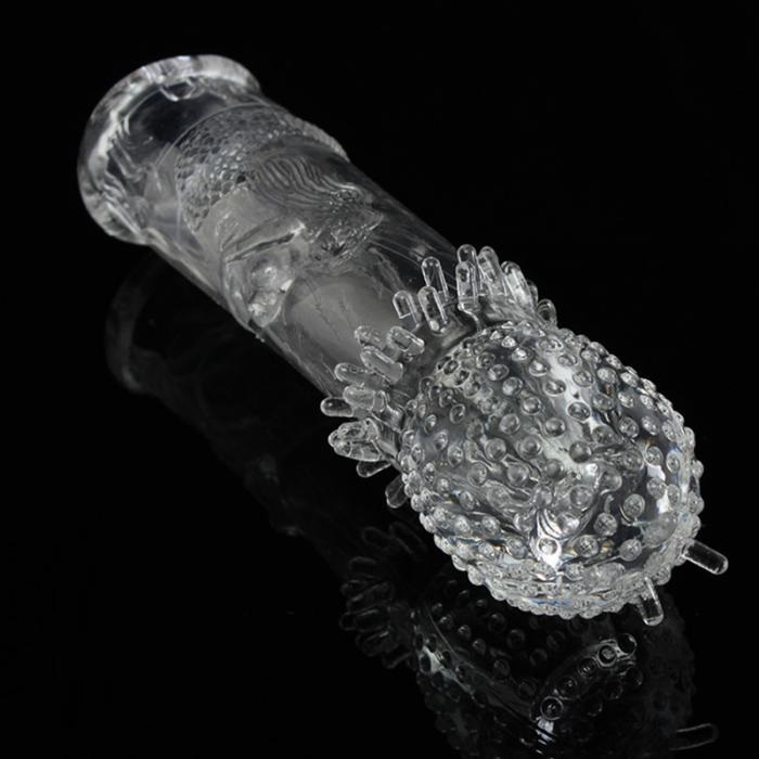 Prelungitor Penis Jelly Fish +2 cm Transparent, Nr. 4, Erotic24.ro