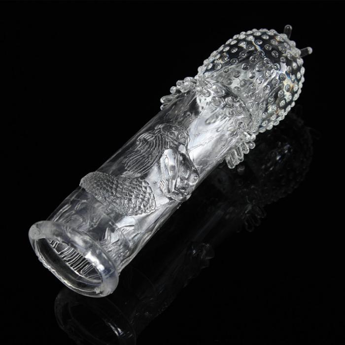 Prelungitor Penis Jelly Fish +2 cm Transparent, Nr. 2, Erotic24.ro