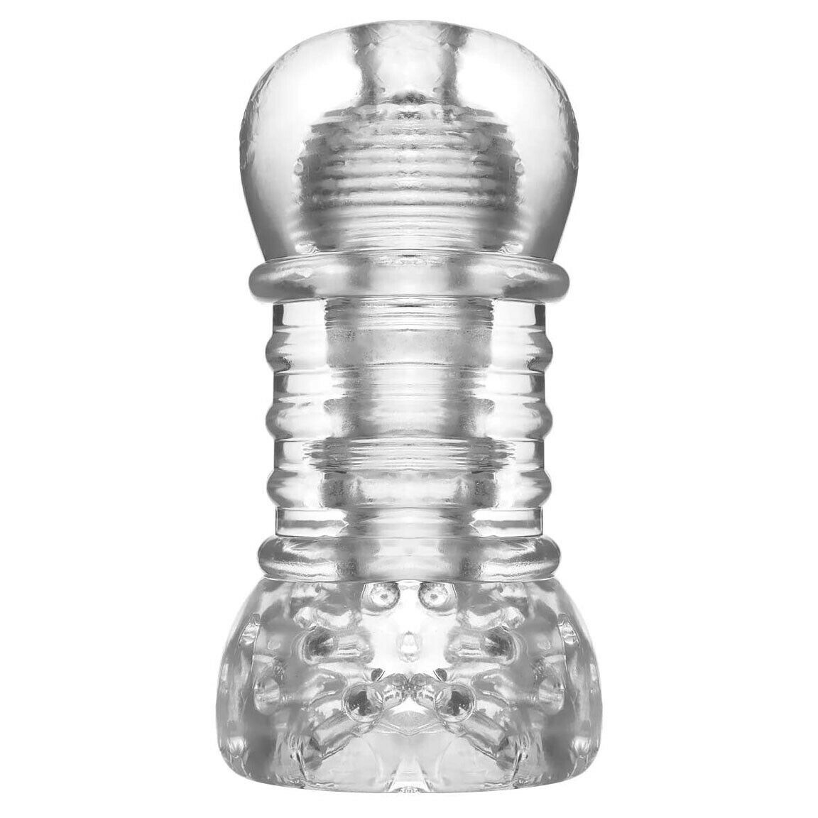 Masturbator Vicente Jelly Transparent 14.5 cm Guilty Toys, Nr. 1, Erotic24.ro