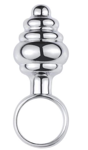 Set Starter 3 Mini Dopuri Anale Metalice cu Inel , #2, Erotic24.ro