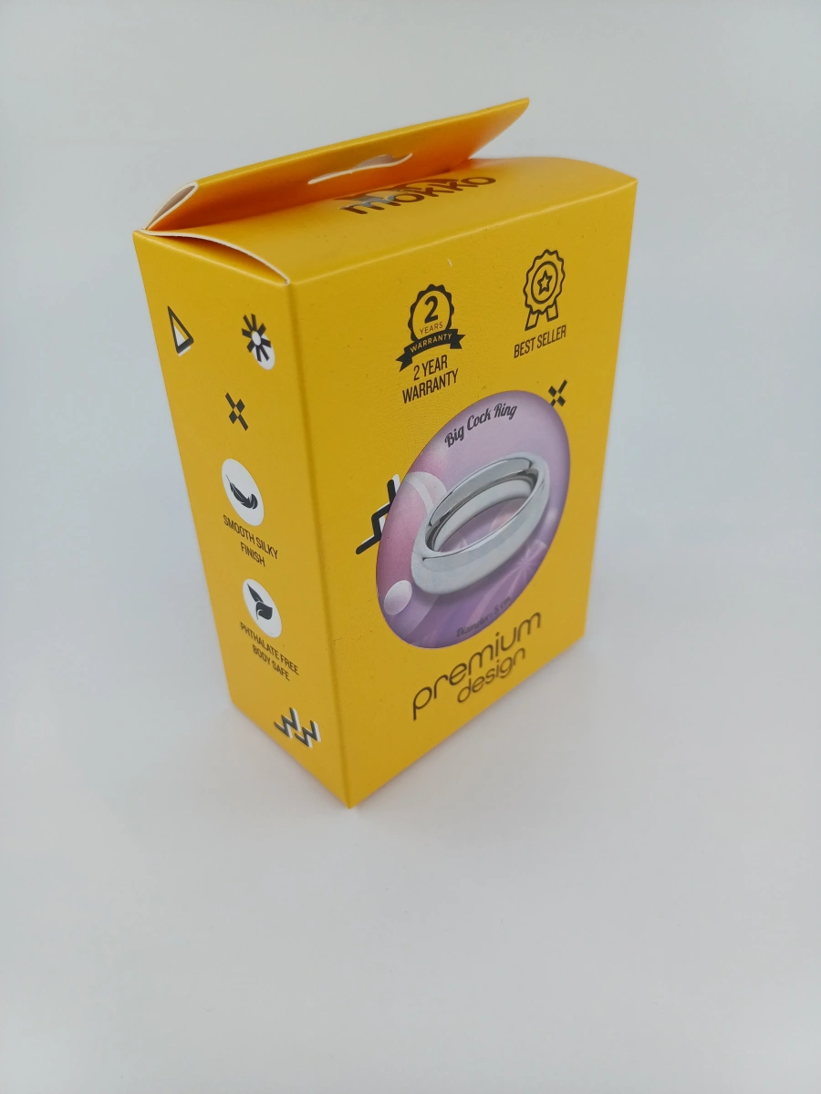 Inel de Penis Heavy Cock Otel Inoxidabil 5 cm Mokko Toys, #4, Erotic24.ro