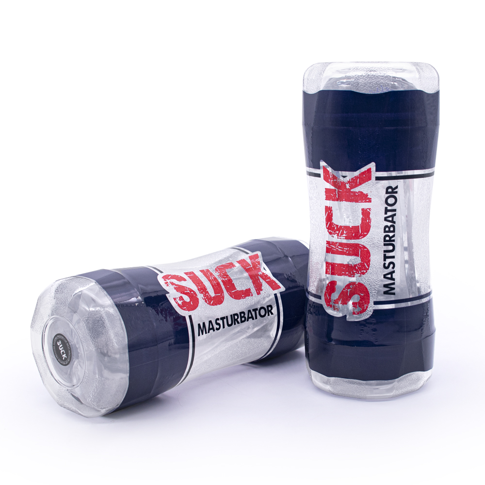 Masturbator Dublu Suck Vagin&Anus Transparent, Nr. 4, Erotic24.ro