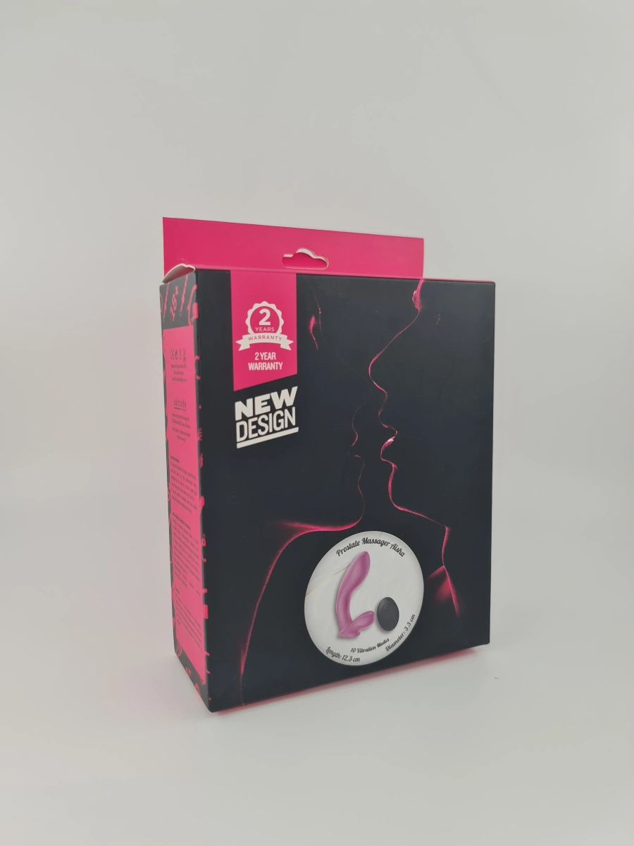 Stimulator Prostata Aisha Vibrating&Tapping Remote Control Silicon Mov USB Guilty Toys, #4, Erotic24.ro