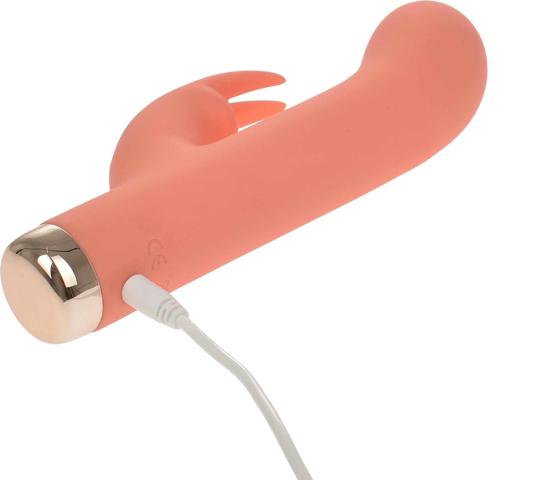 Vibrator Rabbit Monchichi 10 Moduri Vibratii Puternice Silicon USB Portocaliu 17 cm Mokko Toys, #4, Erotic24.ro