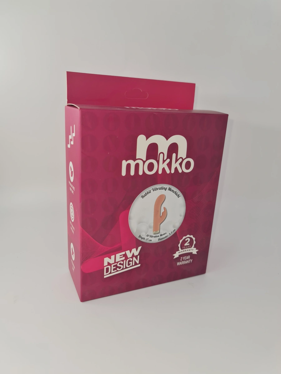 Vibrator Rabbit Monchichi 10 Moduri Vibratii Puternice Silicon USB Portocaliu 17 cm Mokko Toys, #5, Erotic24.ro