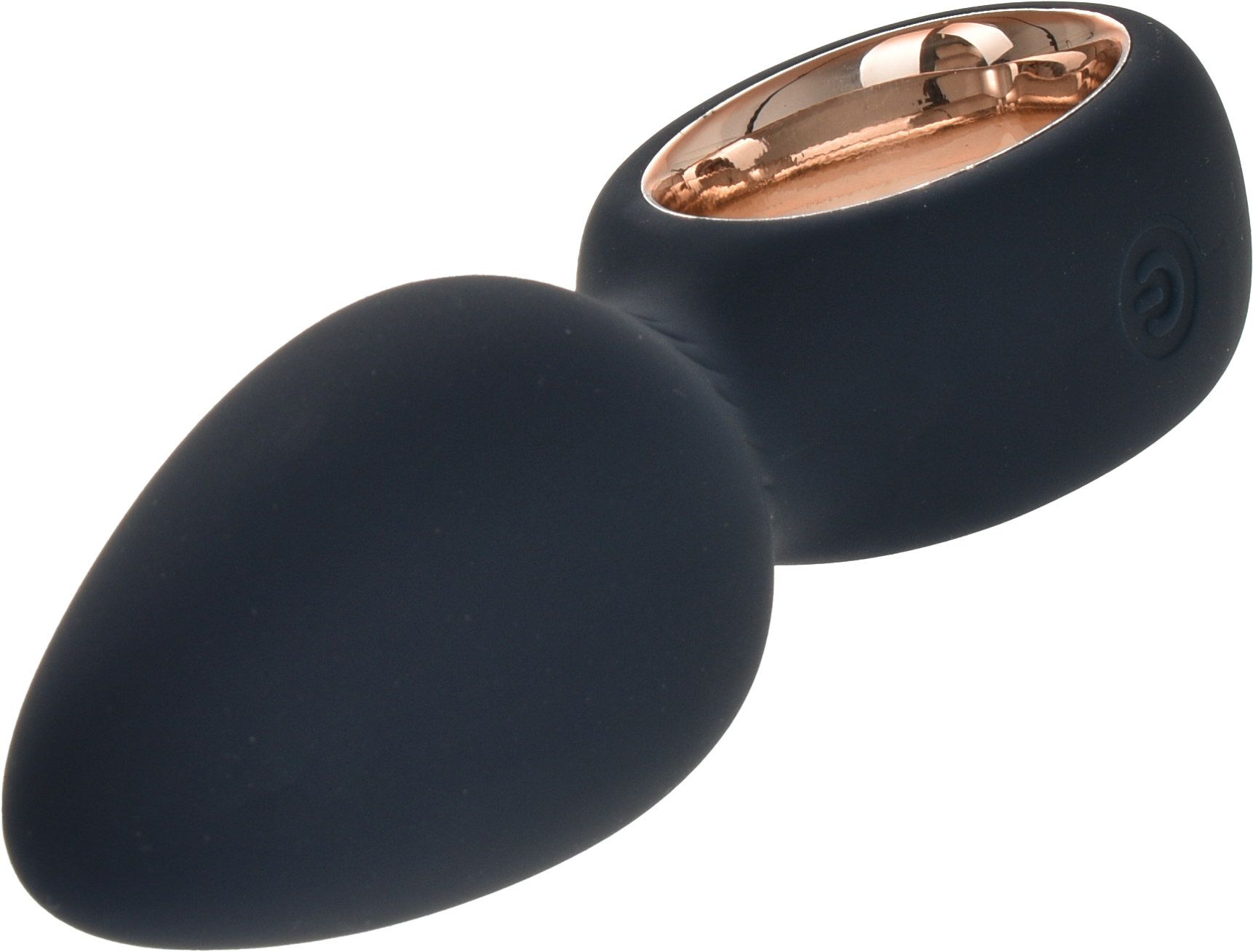 Dop Anal Mason, 10 Moduri Vibratii, Silicon, USB, Albstru Inchis, 11.5 cm, Guilty Toys, Backdoor Pleasure, #3, Erotic24.ro