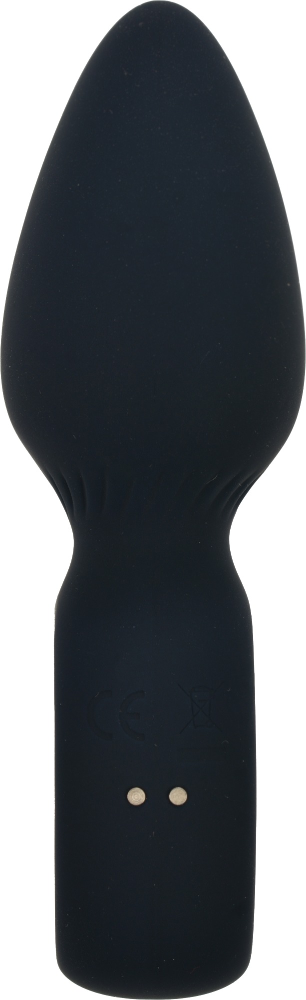 Dop Anal Mason, 10 Moduri Vibratii, Silicon, USB, Albstru Inchis, 11.5 cm, Guilty Toys, Backdoor Pleasure, #4, Erotic24.ro