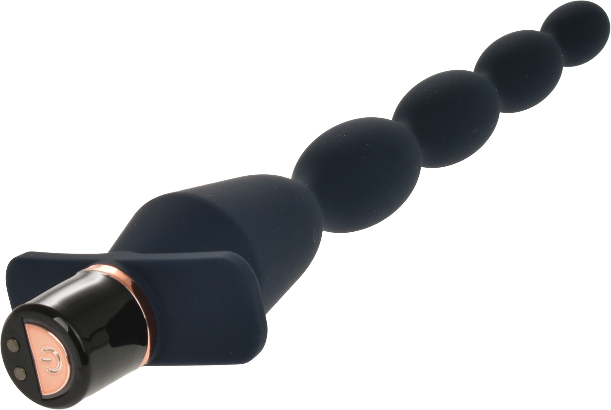 Bile Anale Buzz 10 Moduri Vibratii Silicon USB Albastru Inchis 21.5 cm Guilty Toys, Backdoor Pleasure, Nr. 2, Erotic24.ro