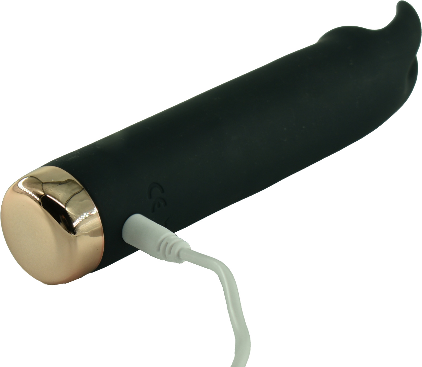 Stimulator Otili 10 Moduri Vibratii Silicon Negru USB 15 cm Passion Labs, Nr. 5, Erotic24.ro