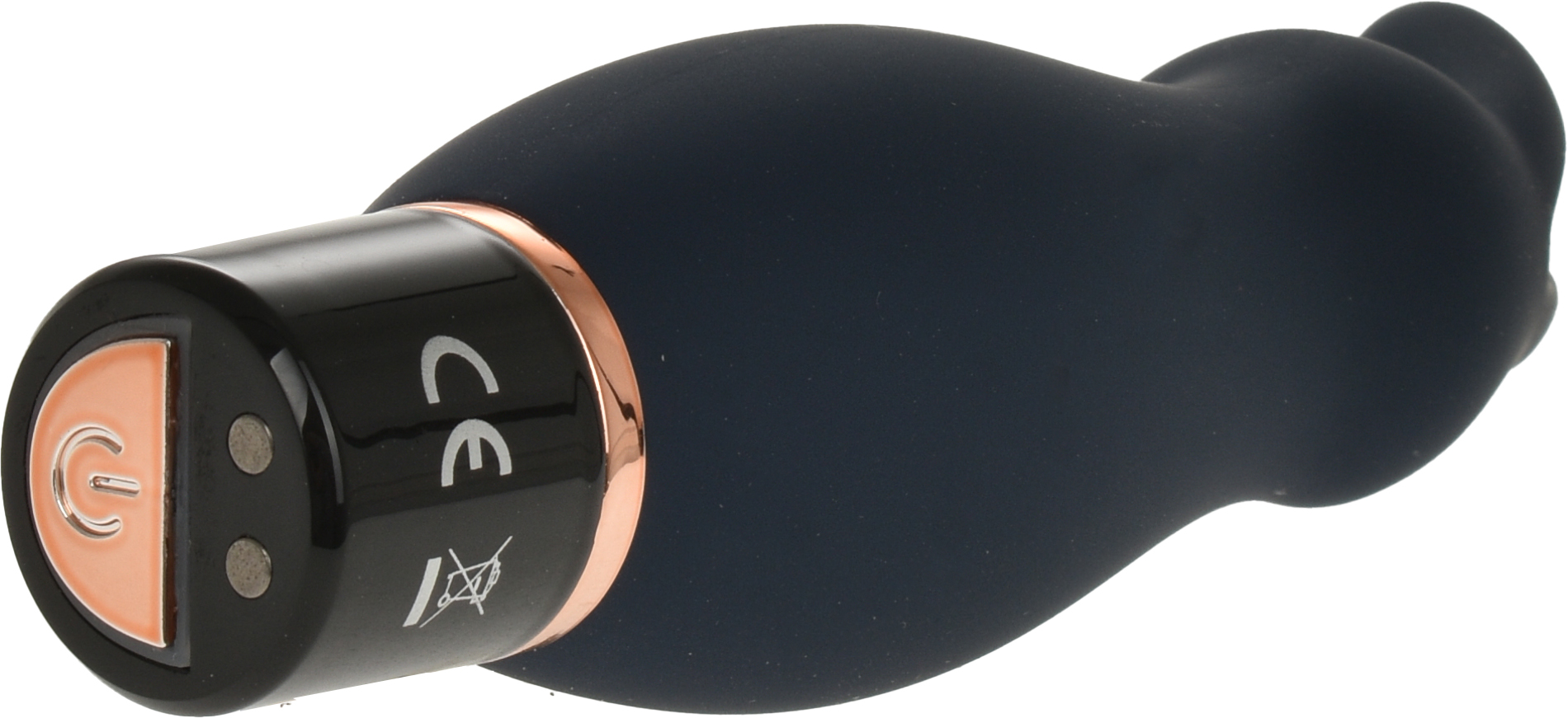 Vibrator Mini Strong Rabbit 10 Moduri Vibratii Silicon USB Albastru Inchis 13 cm Mokko Toys, #4, Erotic24.ro