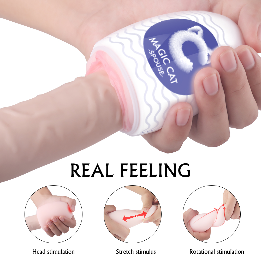 Masturbator Pocket Magic cat Spouse Vagin Super Soft, #4, Erotic24.ro