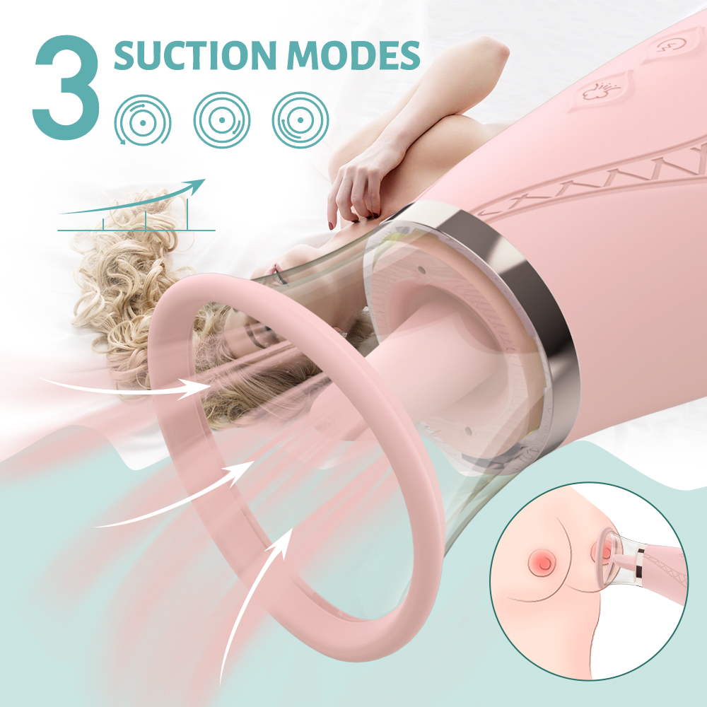 Stimulator Stola 12 Moduri Stimulatoare USB Silicon Roz 16.5 cm Moko Toys, #4, Erotic24.ro