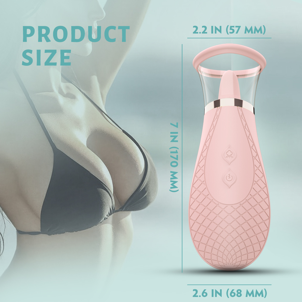 Stimulator Stola 12 Moduri Stimulatoare USB Silicon Roz 16.5 cm Moko Toys, #6, Erotic24.ro