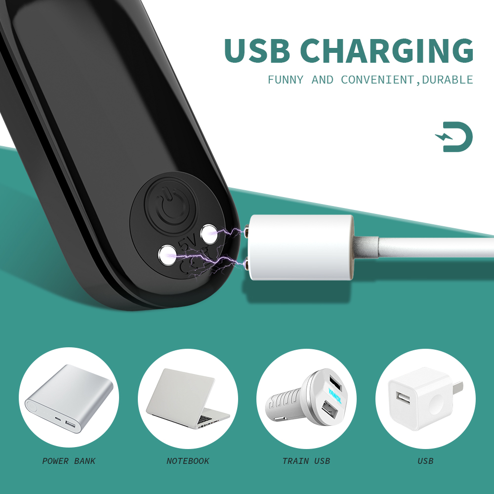 Stimulator Anto Remote Contol 9 Moduri Vibratii USB Silicon Verde 17.8 cm Mokko Toys, #4, Erotic24.ro