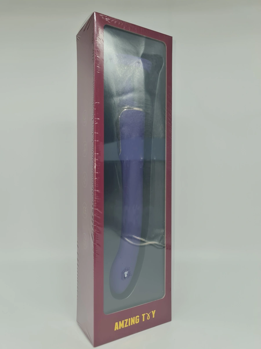 Stimulator Zeny Tripla Putere Pompa-Vibrator Clitoris-Vibrator Vaginal USB Silicon Mov 26.7 cm, Nr. 9, Erotic24.ro