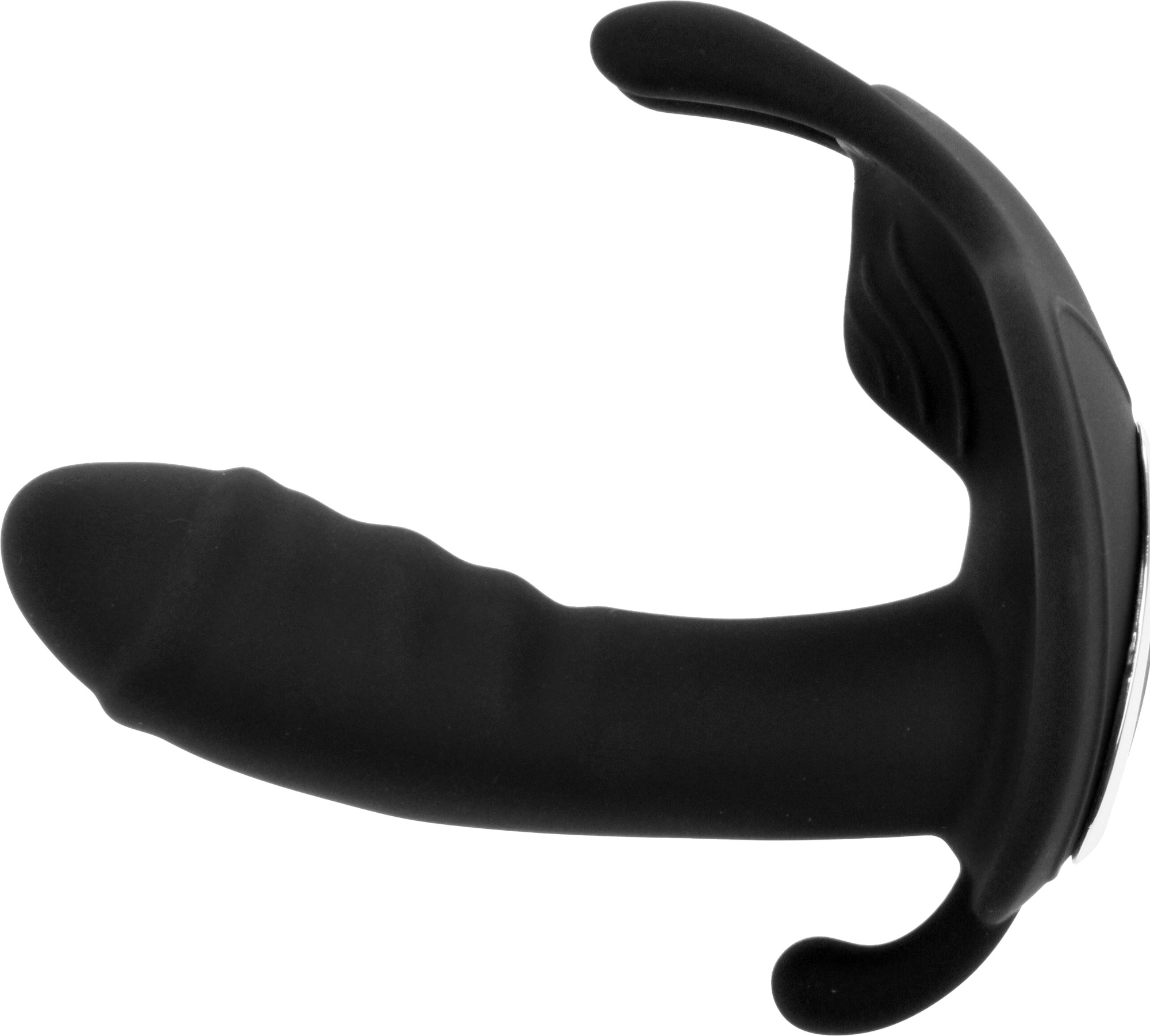 Vibrator Catir Remote Control 10 Moduri Vibratii Silicon USB Negru Guilty Toys, #2, Erotic24.ro