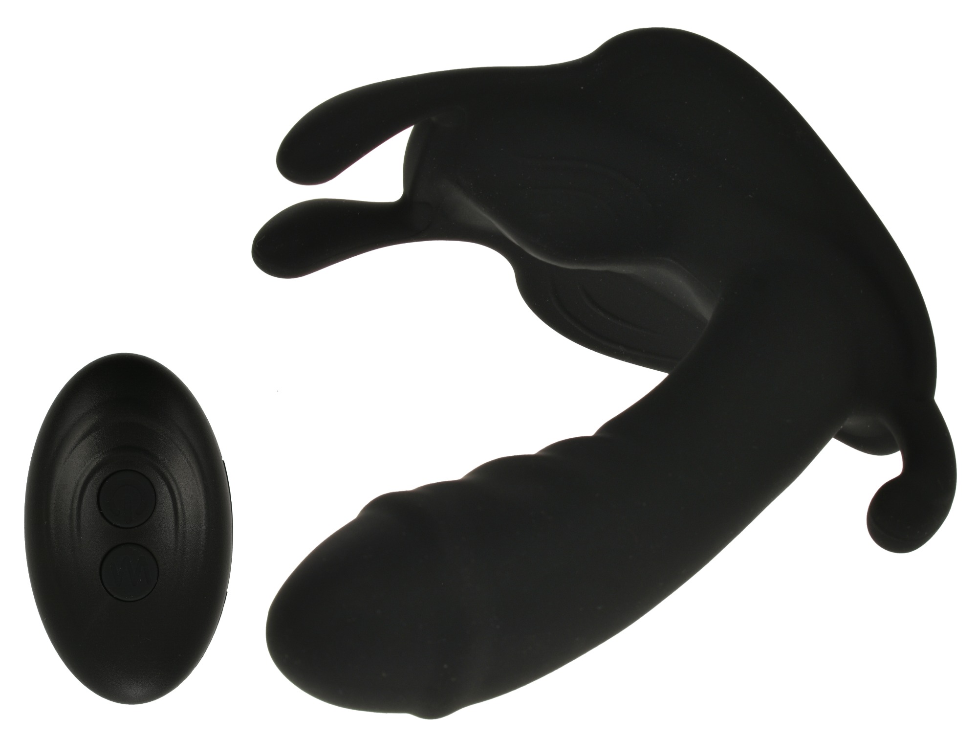 Vibrator Catir Remote Control 10 Moduri Vibratii Silicon USB Negru Guilty Toys, #4, Erotic24.ro