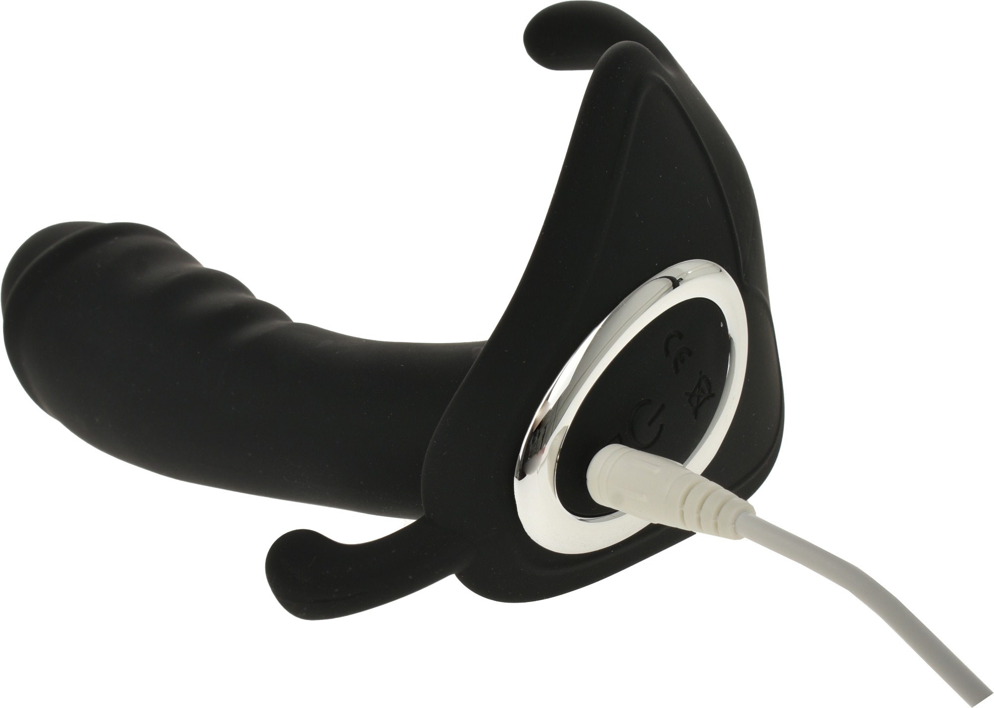 Vibrator Catir Remote Control 10 Moduri Vibratii Silicon USB Negru Guilty Toys, #8, Erotic24.ro