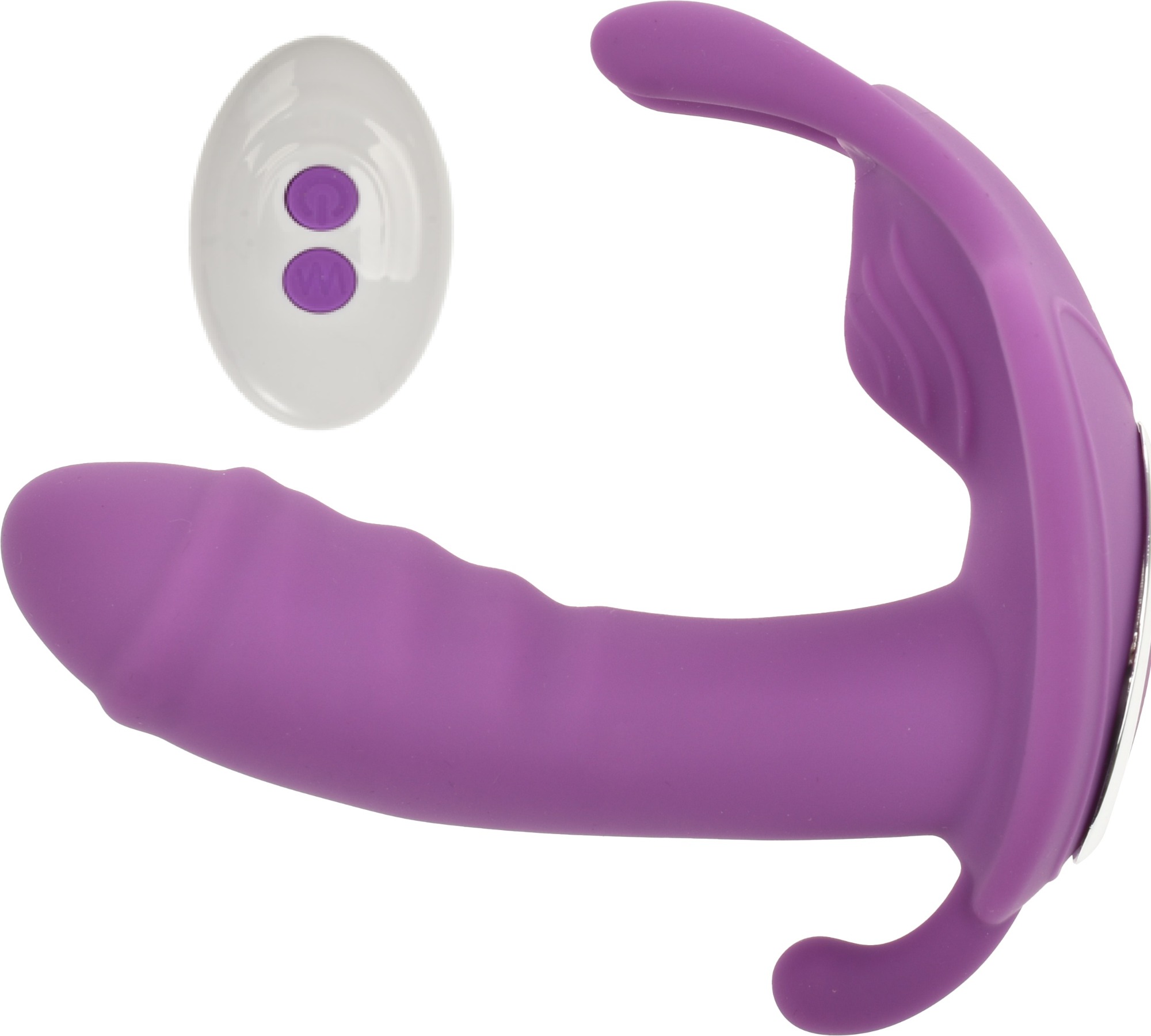 Vibrator Catir Remote Control 10 Moduri Vibratii Silicon USB Mov Guilty Toys, #1, Erotic24.ro