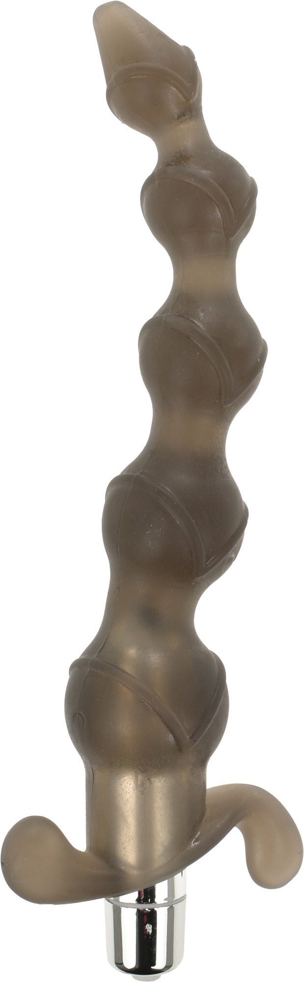 Bile Anale cu Vibratii Soft Beads Gri 19 cm Guilty Toys, Nr. 1, Erotic24.ro