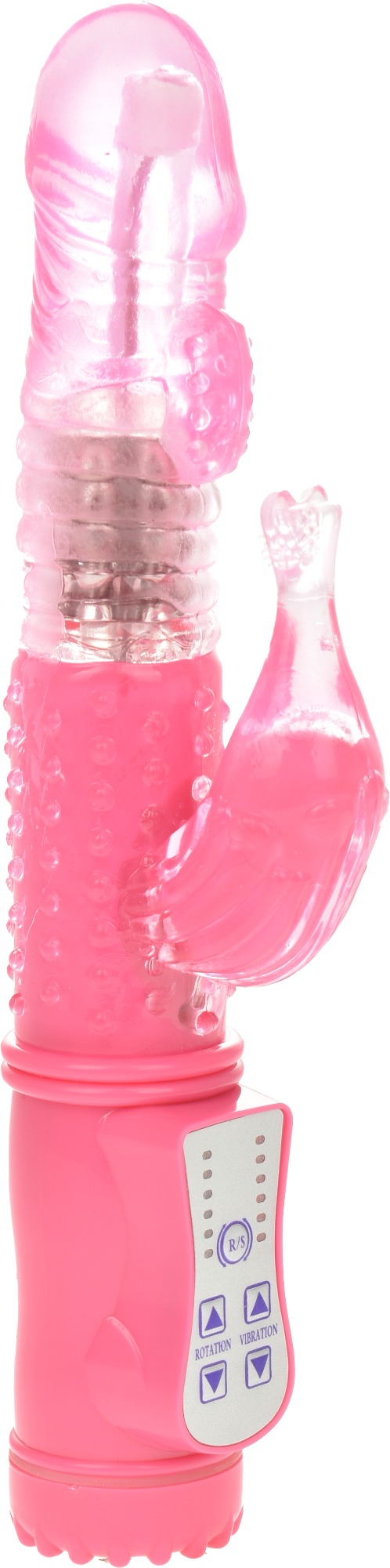 Vibrator Fishy 8 Moduri Rotatii+36 Moduri Vibratii Roz 23 cm Guilty Toys, #1, Erotic24.ro
