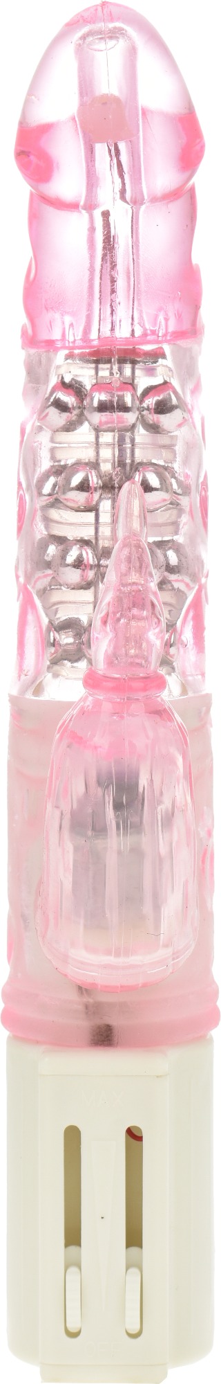 Vibrator Roti Multispeed Rotatii&Vibratii Roz 26 cm Guilty Toys, Nr. 2, Erotic24.ro