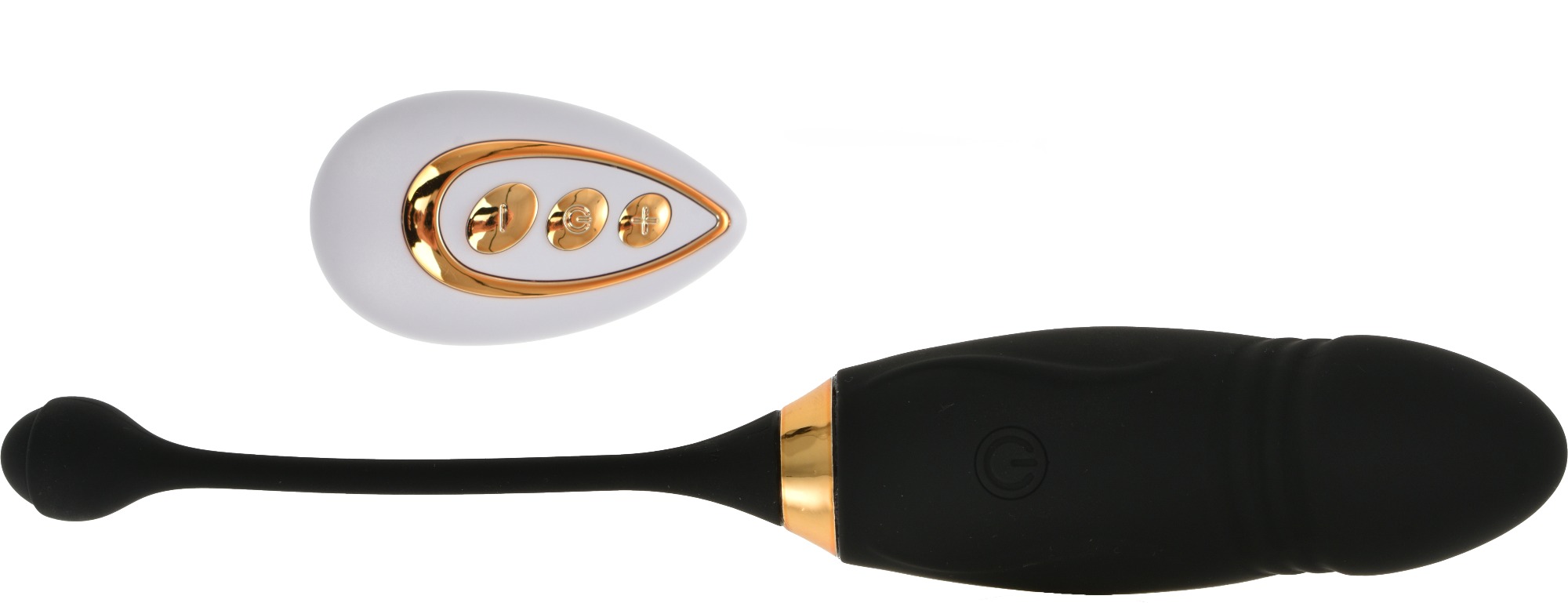 Ou Vibrator Blane Remote Control 10 Moduri Vibratii 6 Intensitati Silicon USB Negru Passion Labs, #2, Erotic24.ro