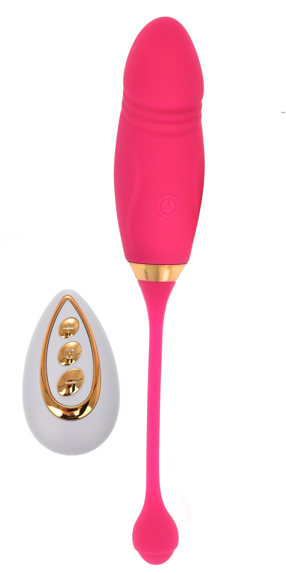 Ou Vibrator Blane Remote Control 10 Moduri Vibratii 6 Intensitati Silicon USB Roz Passion Labs, Nr. 1, Erotic24.ro