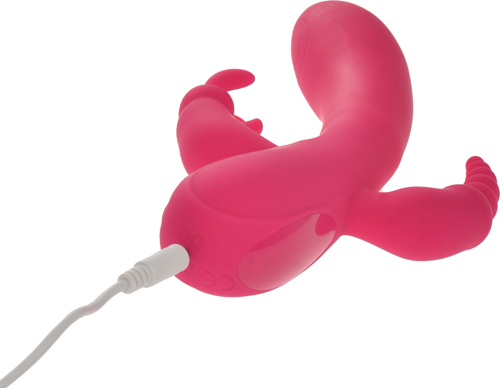 Vibrator Regina 10 Moduri Vibratii Silicon USB Fucsia 22.5 cm Passion Labs, Sensations, #5, Erotic24.ro