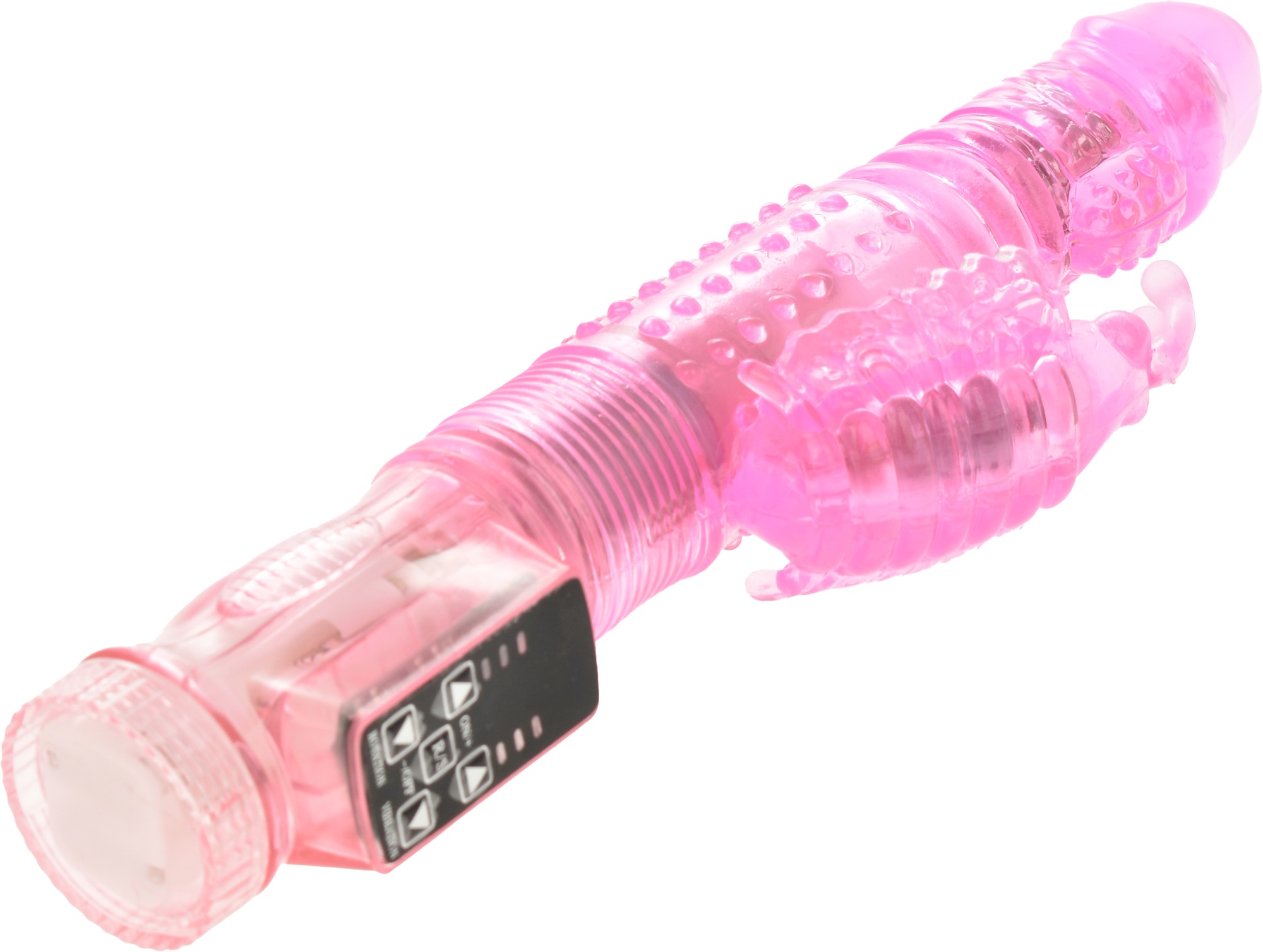 Vibrator Butterfly 10 Moduri Impingere+36 Moduri Vibratii Roz 25 cm Passion Labs, Nr. 3, Erotic24.ro