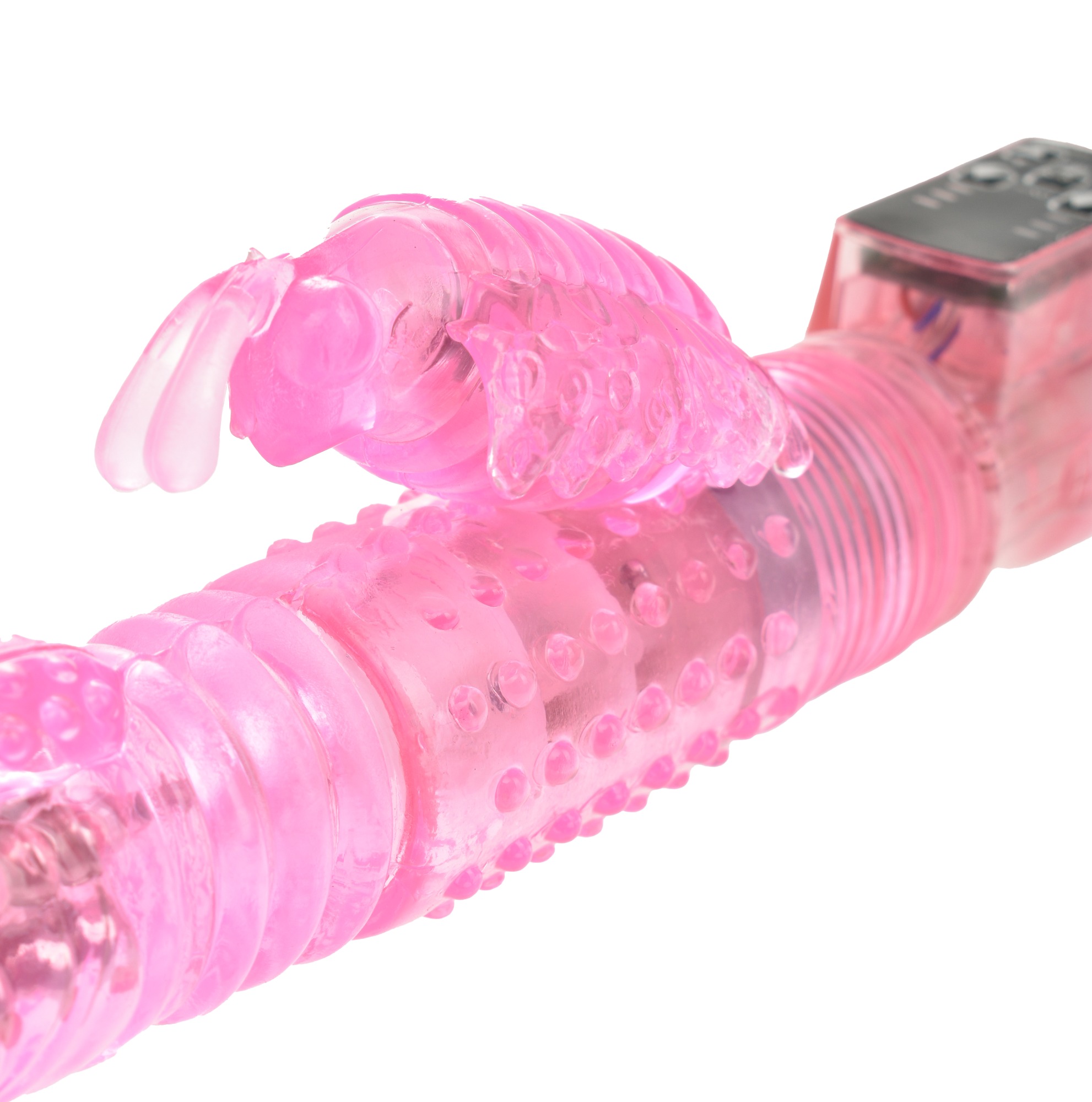 Vibrator Butterfly 10 Moduri Impingere+36 Moduri Vibratii Roz 25 cm Passion Labs, Nr. 4, Erotic24.ro