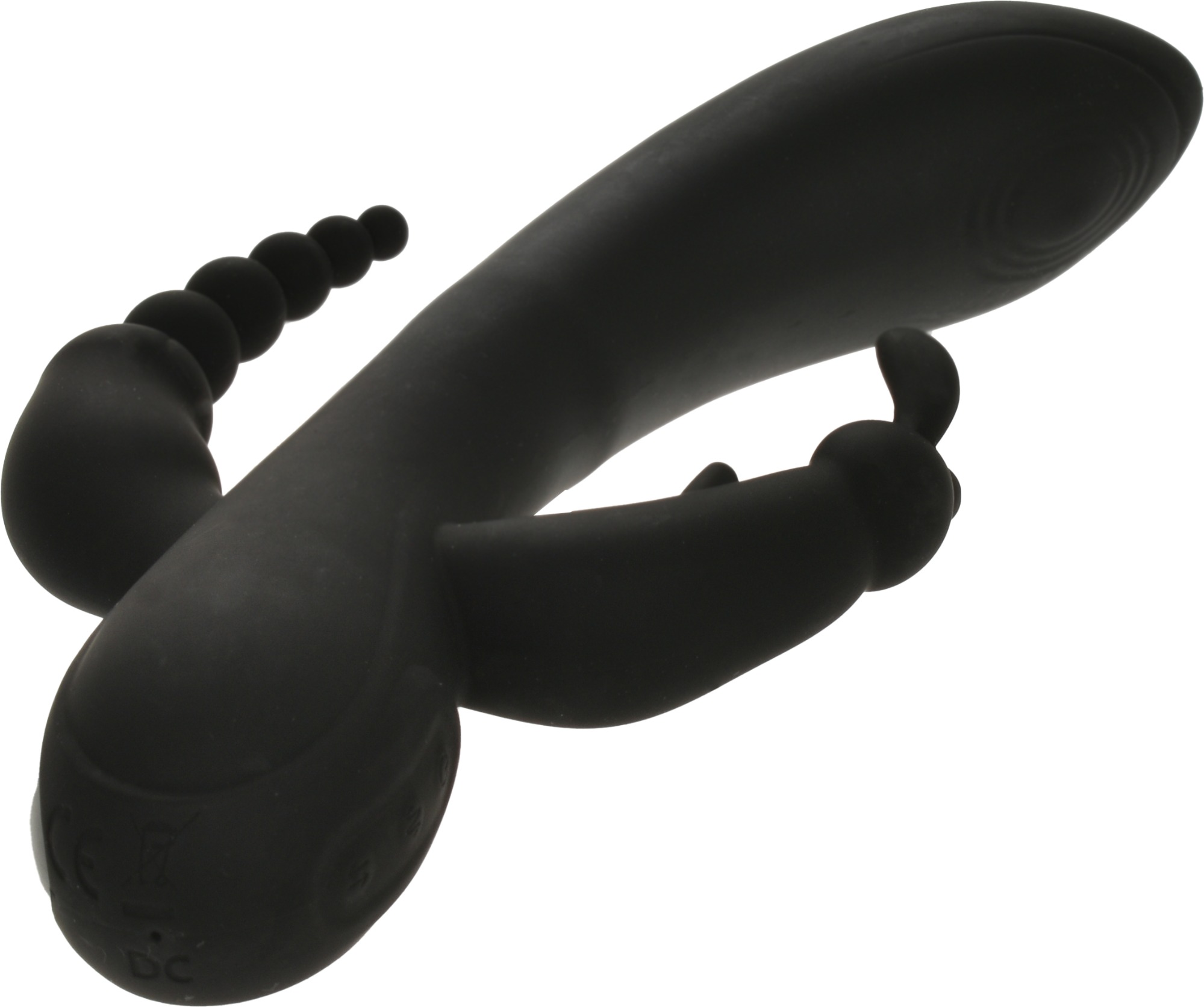 Vibrator Regina 10 Moduri Vibratii Silicon USB Negru 22.5 cm Passion Labs, Sensations, Nr. 4, Erotic24.ro