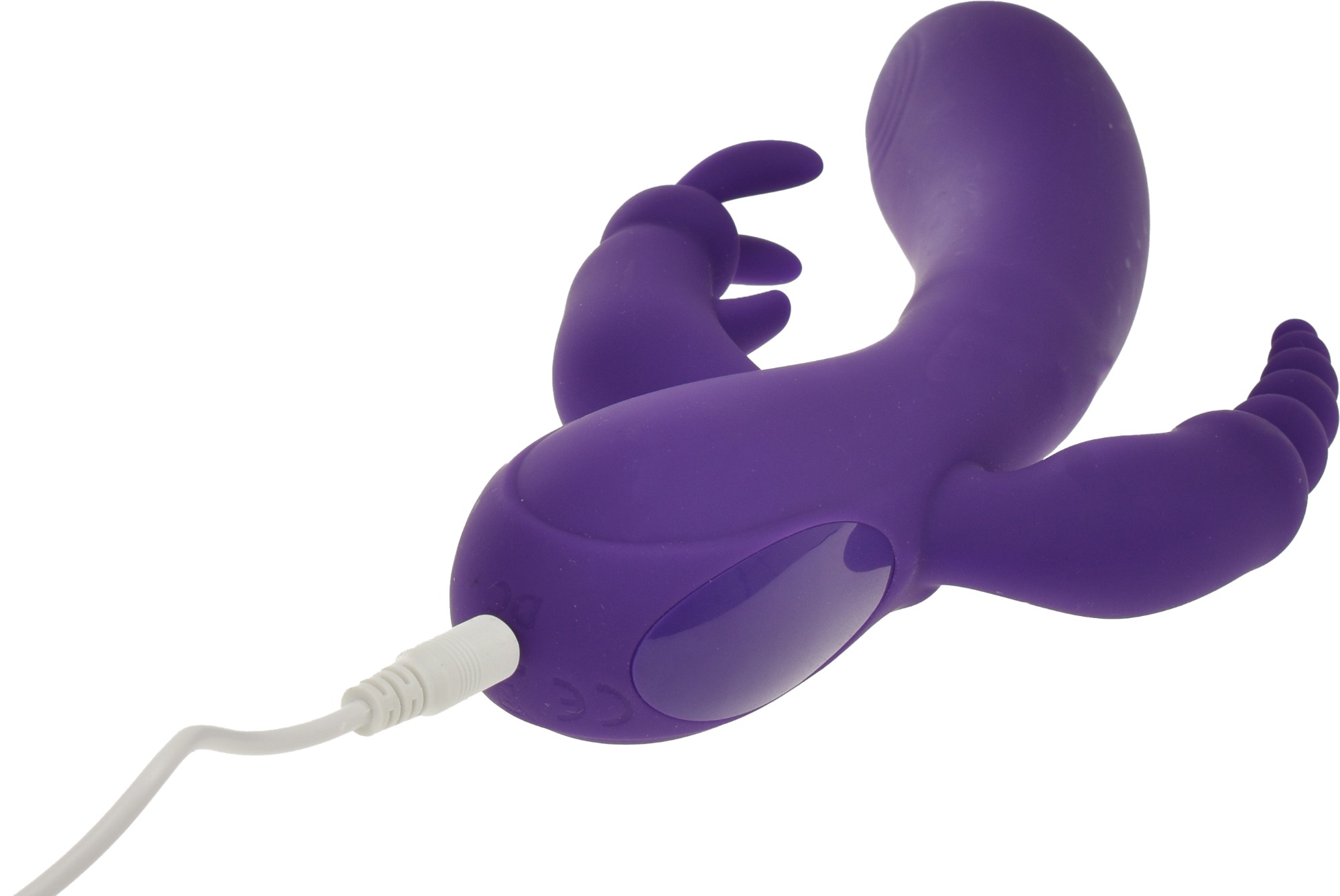 Vibrator Regina 10 Moduri Vibratii Silicon USB Mov 22.5 cm Passion Labs, Sensations, Nr. 5, Erotic24.ro