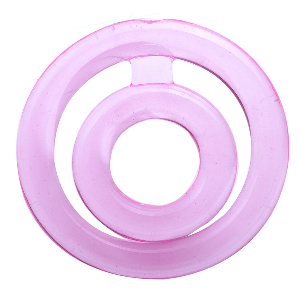 Inel Dublu de Penis Roz Passion Labs, #1, Erotic24.ro