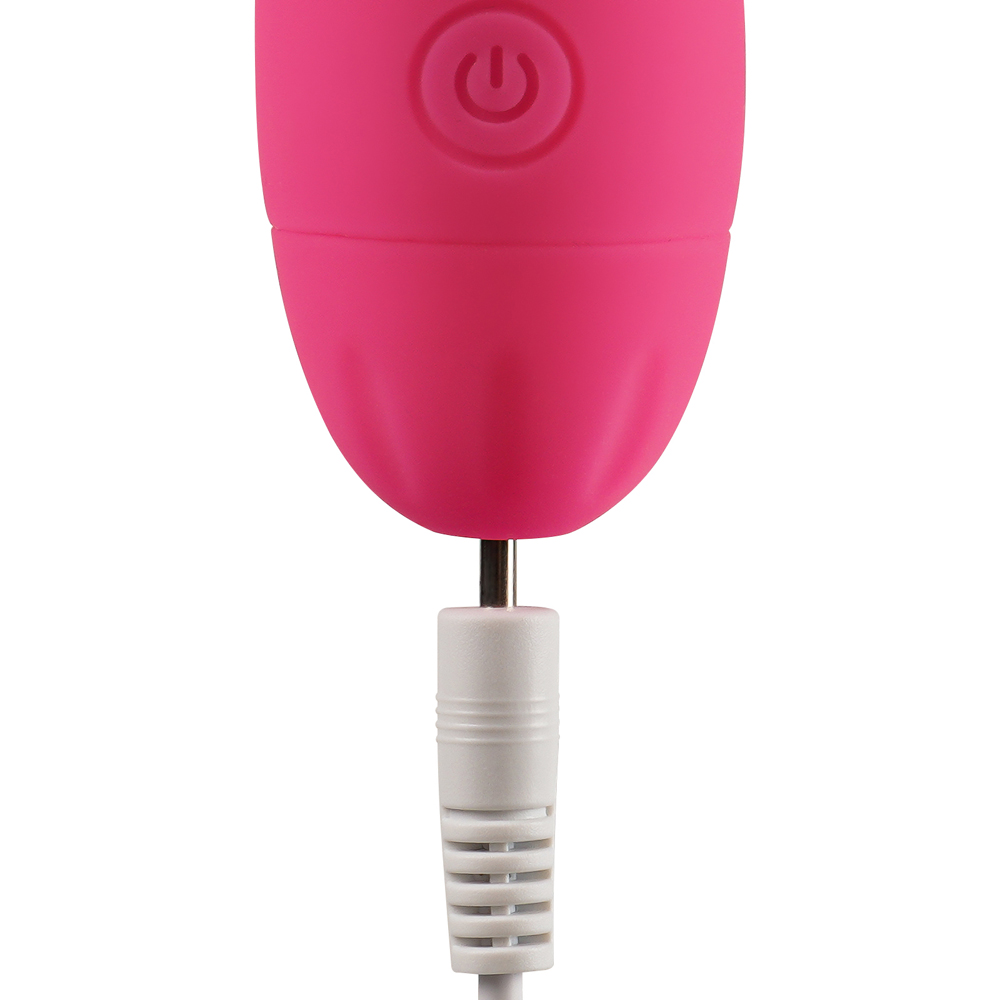Vibrator Sara 10 Moduri Vibratii Silicon USB Roz 17.5 cm Guilty Toys, #4, Erotic24.ro