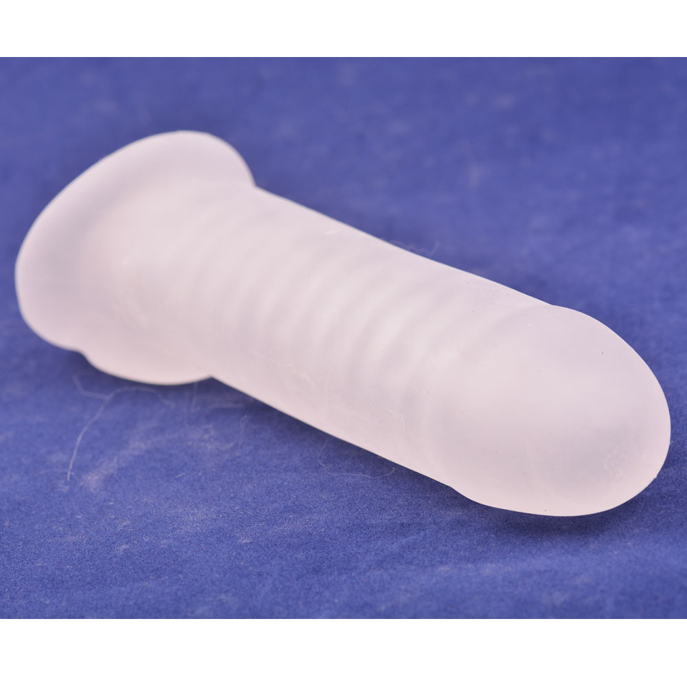 Prelungitor Penis TPE Extra Soft Alb Passion Labs, Nr. 6, Erotic24.ro