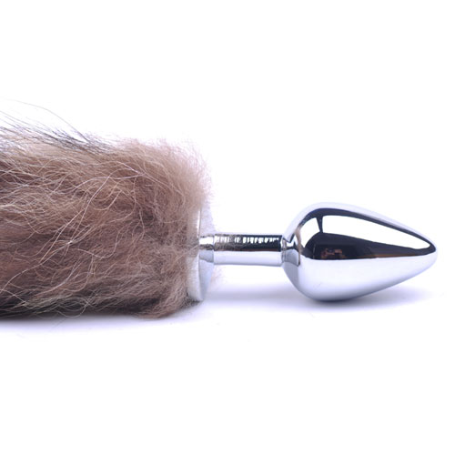 Dop Anal cu Coada Furry Tail Plug, Large, Guilty Toys, Glamour, Nr. 2, Erotic24.ro