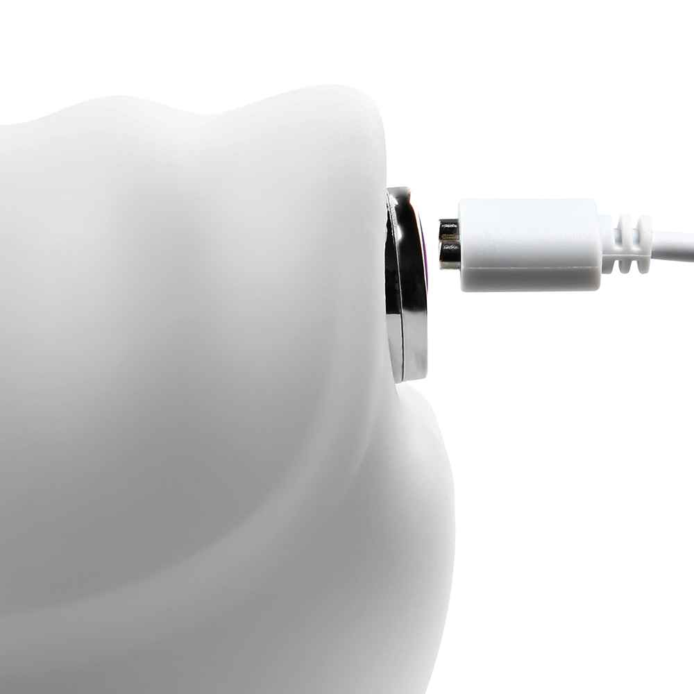 Masturbator Super Soft cu Glont Vibrator 10 Moduri Vibratii USB Passion Labs , Nr. 7, Erotic24.ro