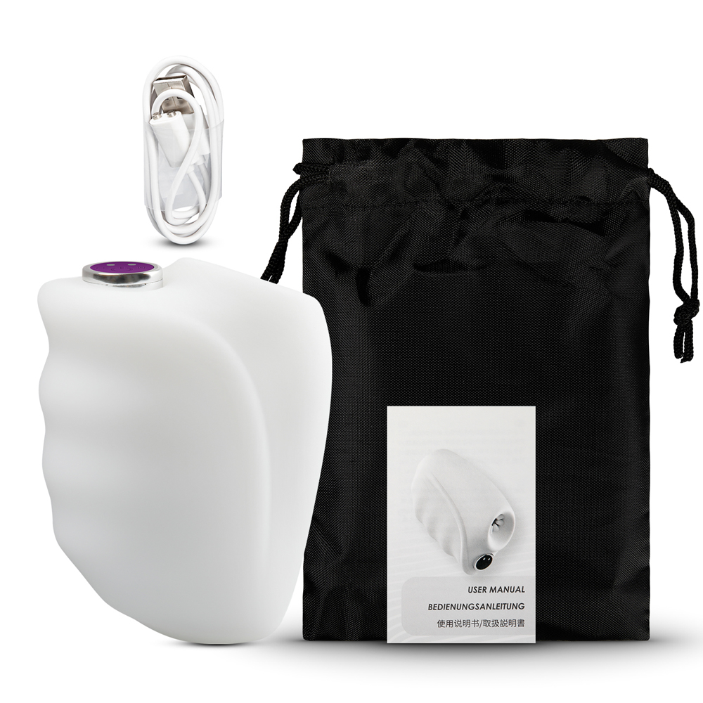 Masturbator Super Soft cu Glont Vibrator 10 Moduri Vibratii USB Passion Labs , Nr. 8, Erotic24.ro