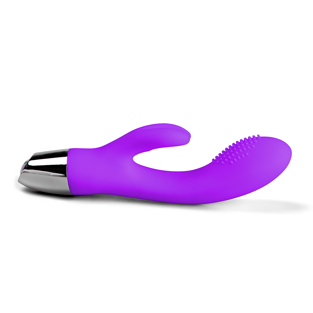 Vibrator Rabbit Benny 10 Moduri Vibratii Silicon USB Mov 20 cm Guilty Toys, #2, Erotic24.ro
