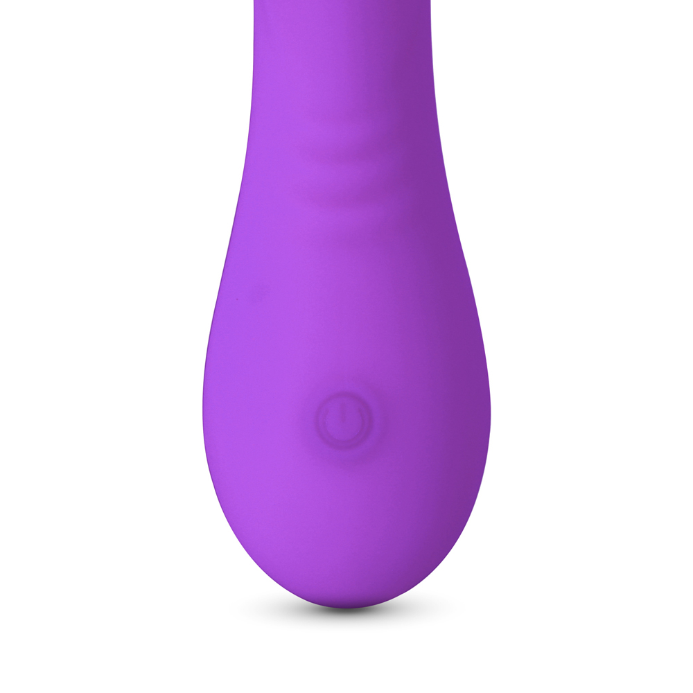 Vibrator Clasic 9 Moduri Vibratii Silicon Mov 18 cm Mokko Toys, Nr. 4, Erotic24.ro